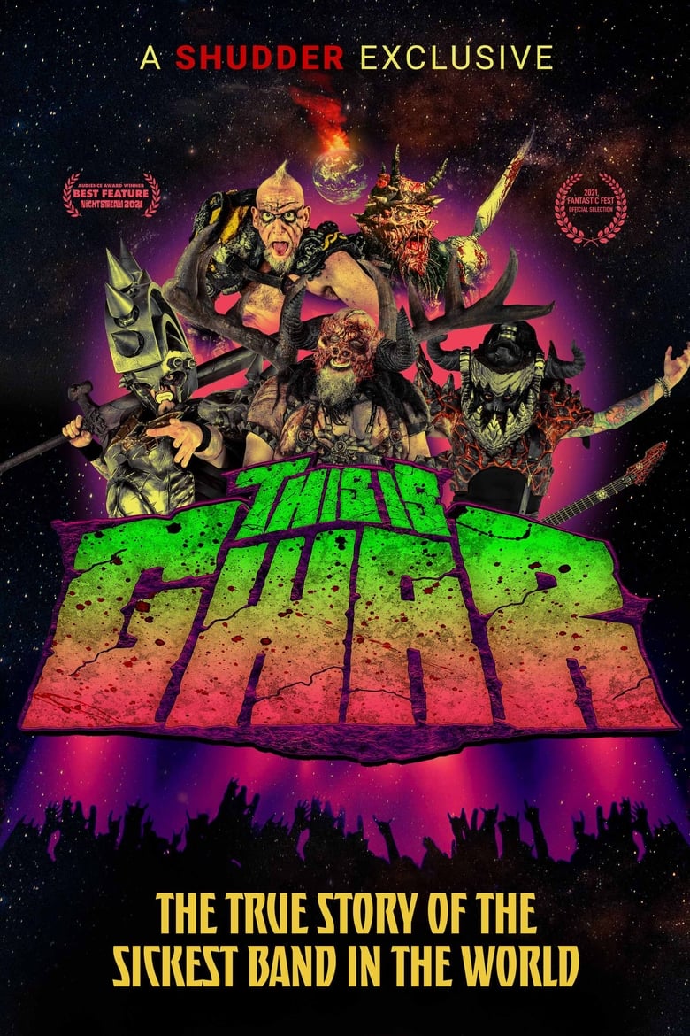 Theatrical poster for This is Gwar Theatrical Premiere