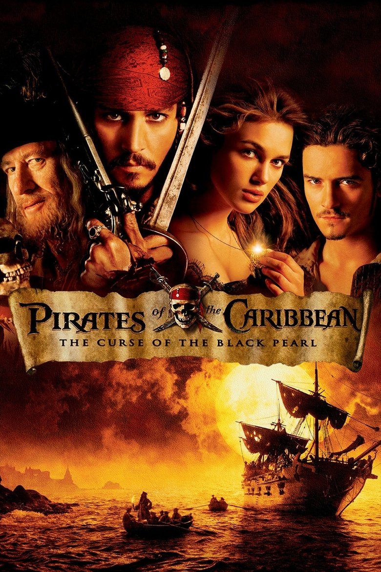 Theatrical poster for Pirates of the Caribbean