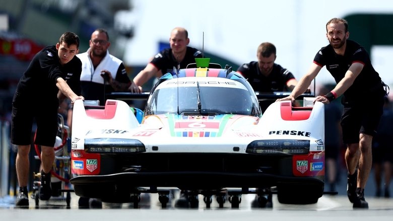 Backdrop image for movie Racing With Giants: Porsche at Le Mans