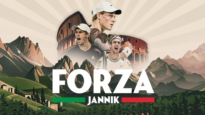 Backdrop image for movie Forza Jannik: Sinner and the Rise of Italian Tennis