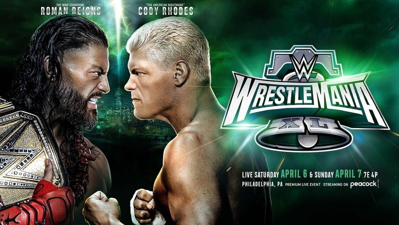 Backdrop image for movie WrestleMania XL Sunday