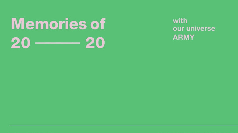 Backdrop image for movie BTS Memories of 2020