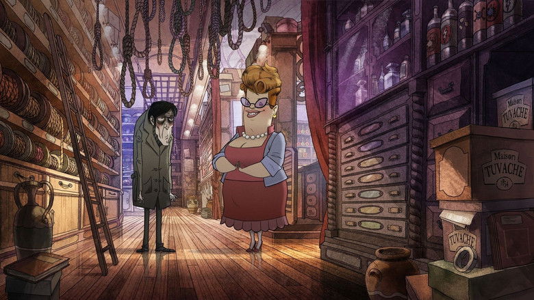 Backdrop image for movie The Suicide Shop