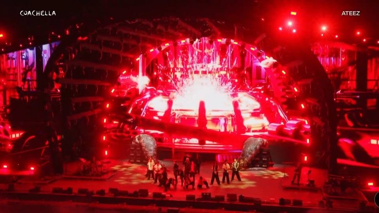 Backdrop image for movie ATEEZ at Coachella