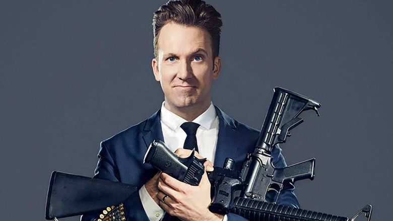 Backdrop image for movie Jordan Klepper Solves Guns