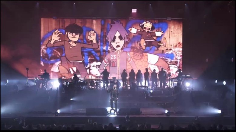 Backdrop image for movie Gorillaz at Zénith 2017