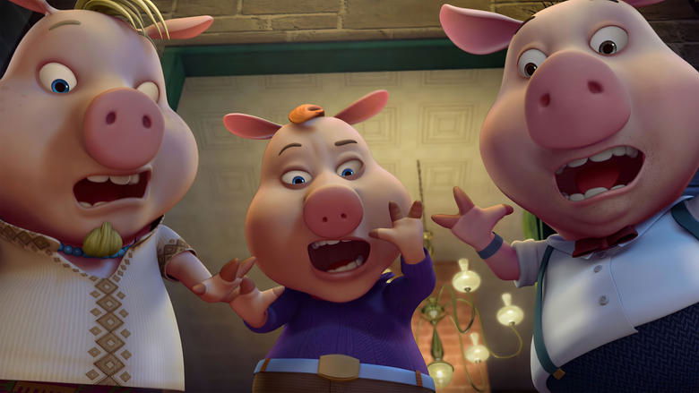Backdrop image for movie Unstable Fables: 3 Pigs and a Baby