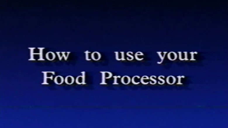 Backdrop image for movie Cuisinart: How to Use Your Food Processor