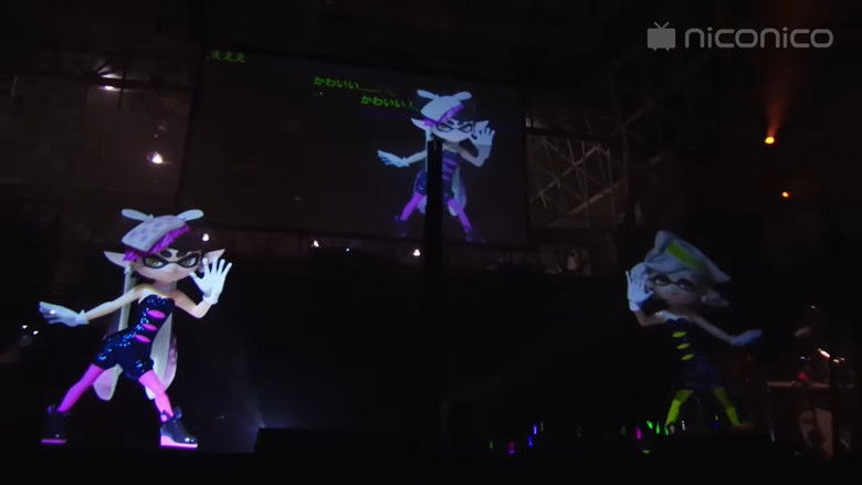 Backdrop image for movie Splatoon – Squid Sisters - Live Concert at Niconico Tokaigi 2016