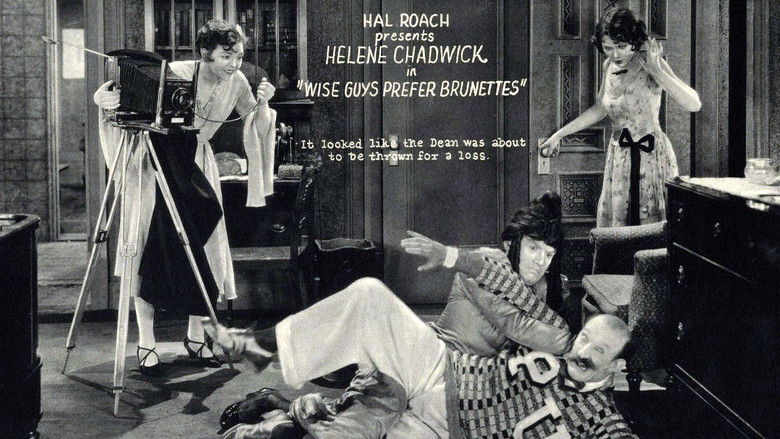 Backdrop image for movie Wise Guys Prefer Brunettes