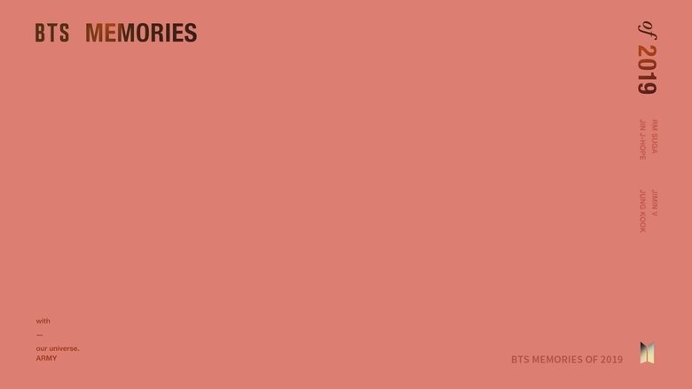 Backdrop image for movie BTS Memories of 2019