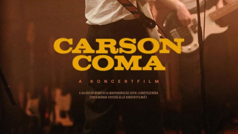 Backdrop image for movie Carson Coma - A koncertfilm