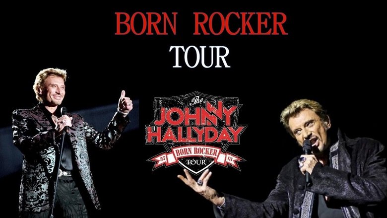 Backdrop image for movie Johnny Hallyday - Born Rocker Tour