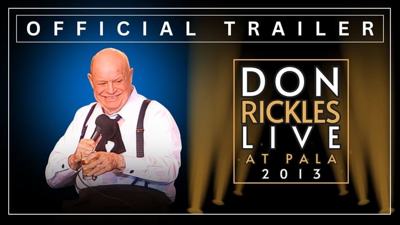 Backdrop image for movie Don Rickles Live in Pala 2013
