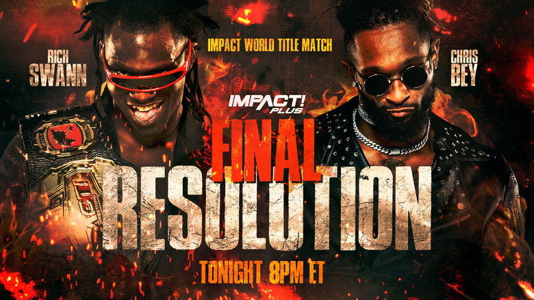 Backdrop image for movie IMPACT Wrestling: Final Resolution 2020