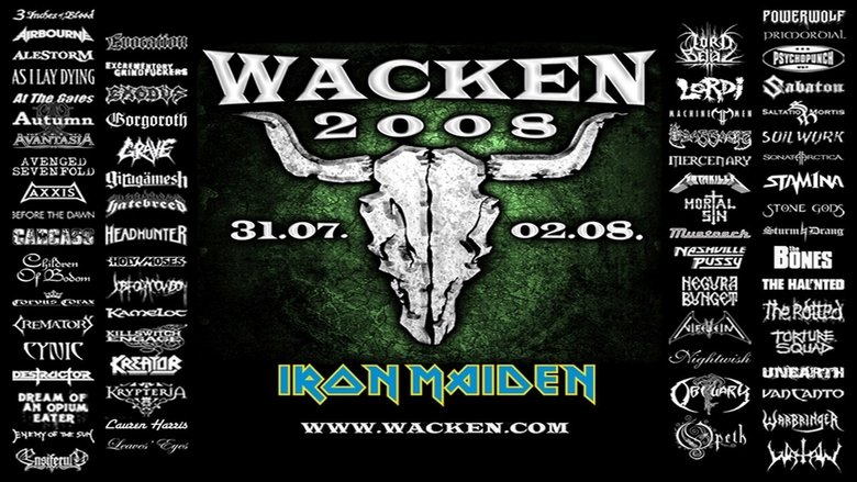 Backdrop image for movie Live at Wacken 2008