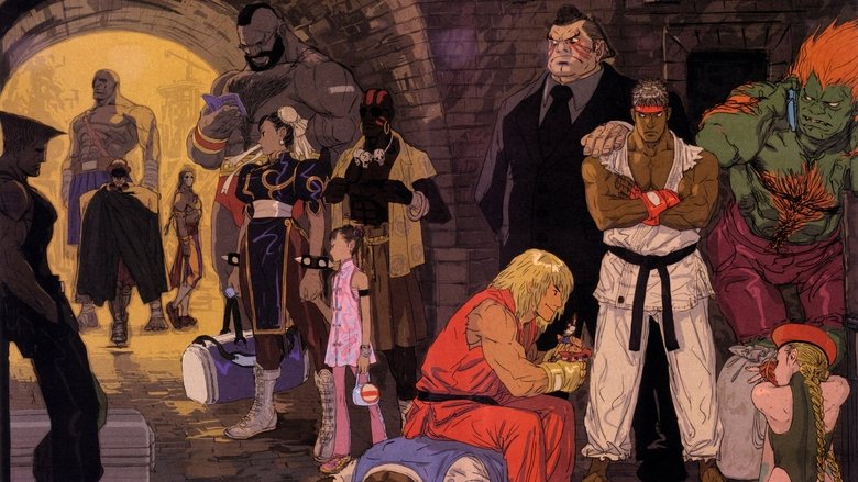Backdrop image for movie STREET FIGHTER SAGA ~Kakutou Bushiden~ Famitsu DVD Video