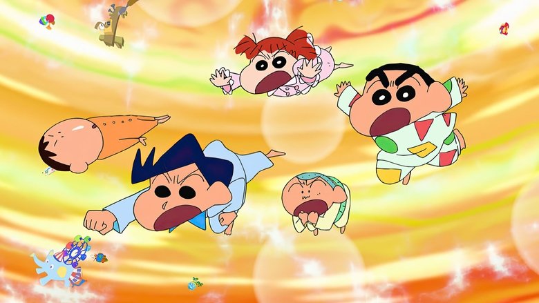 Backdrop image for movie Crayon Shin-chan: Fast Asleep! Dreaming World Big Assault!