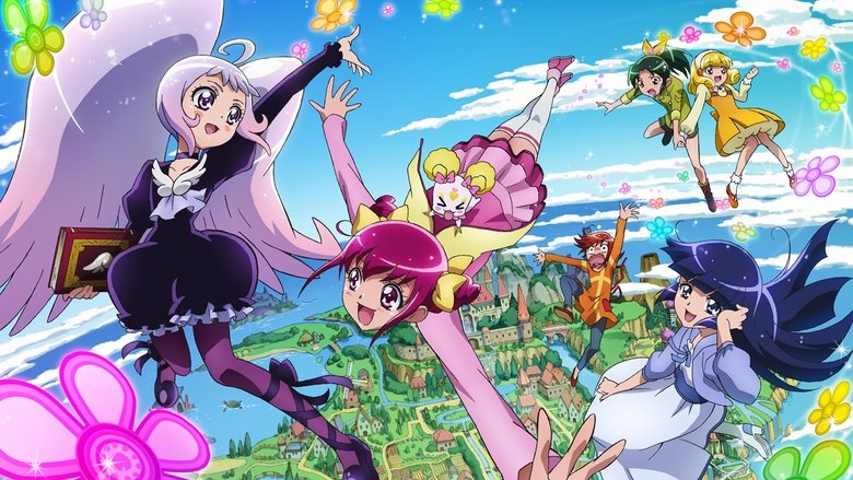 Backdrop image for movie Smile Precure! The Movie: Big Mismatch in a Picture Book!