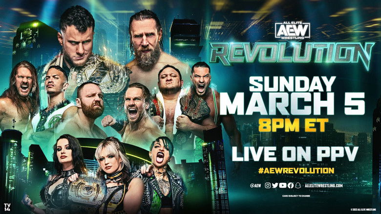 Backdrop image for movie AEW Revolution 2023
