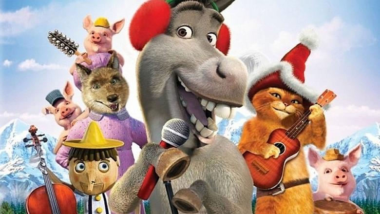 Backdrop image for movie Donkey's Christmas Shrektacular