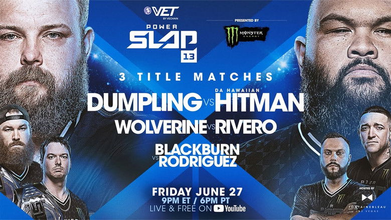 Backdrop image for movie Power Slap 13: Dumpling vs. Da Hawaiian Hitman