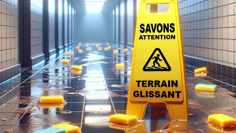 Backdrop image for movie Savons, attention terrain glissant