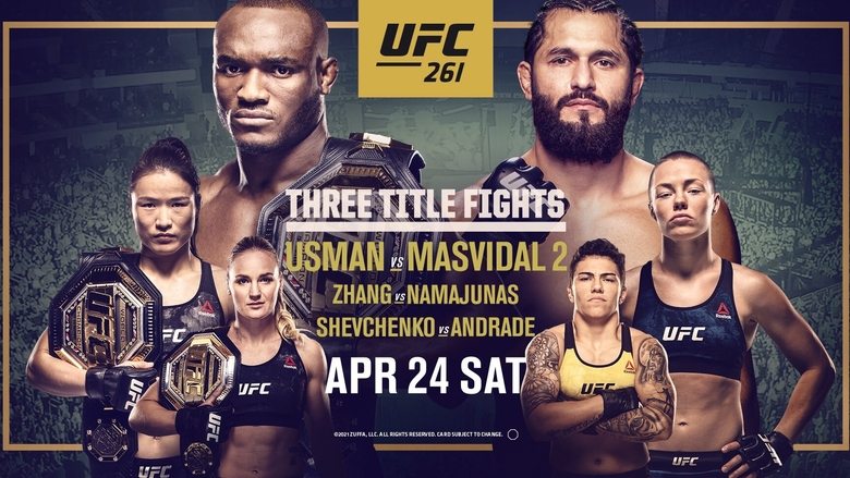 Backdrop image for movie UFC 261: Usman vs. Masvidal 2