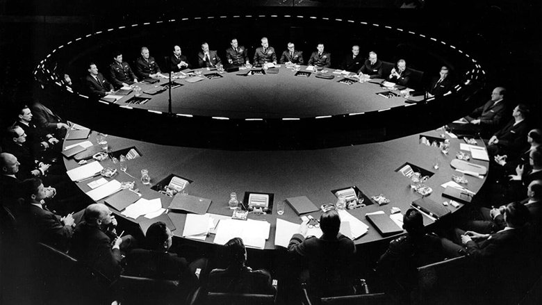Backdrop image for movie Dr. Strangelove or: How I Learned to Stop Worrying and Love the Bomb