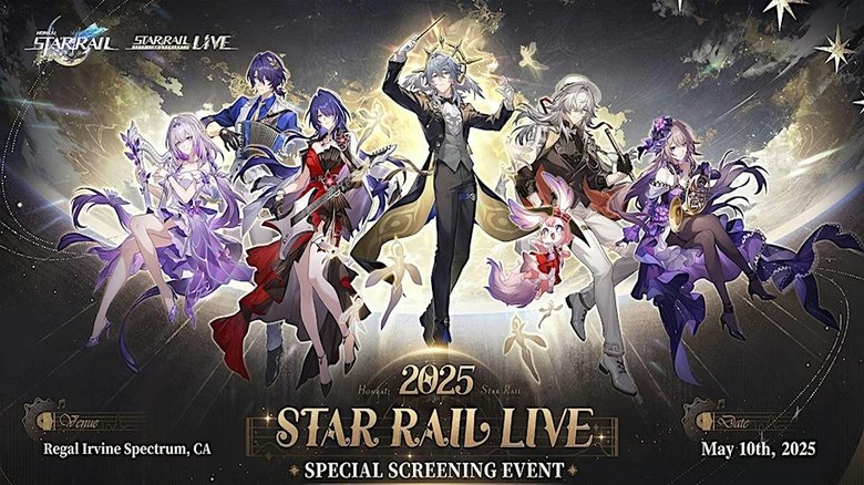 Backdrop image for movie Star Rail LIVE 2025 - Honkai: Star Rail 2nd Anniversary Concert