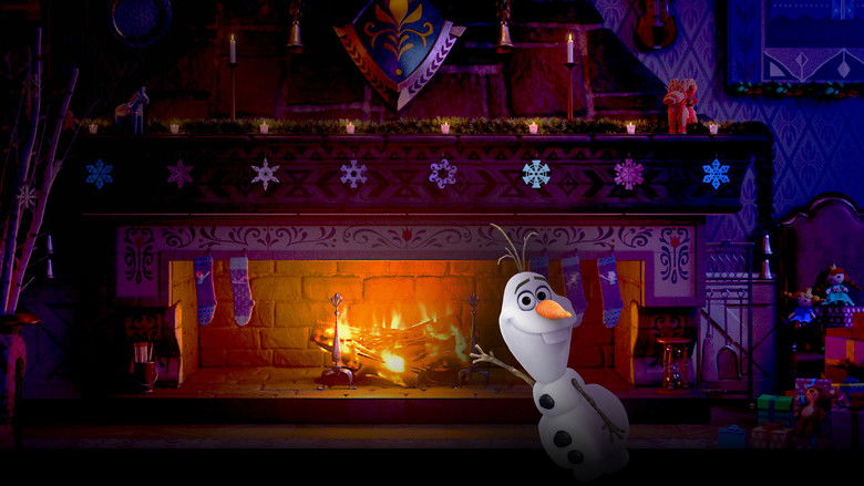 Backdrop image for movie Arendelle Castle Yule Log