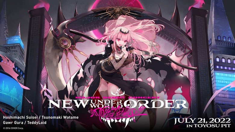 Backdrop image for movie Mori Calliope Major Debut Concert “New Underworld Order”