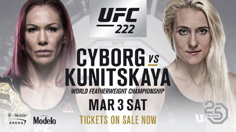 Backdrop image for movie UFC 222: Cyborg vs. Kunitskaya