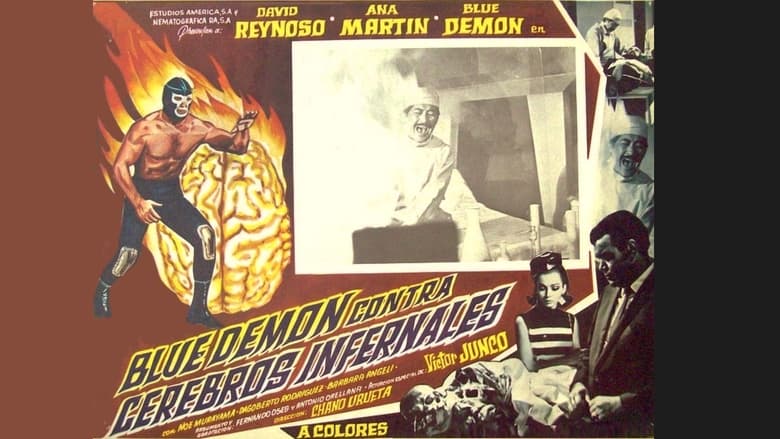 Backdrop image for movie Blue Demon vs. the Infernal Brains