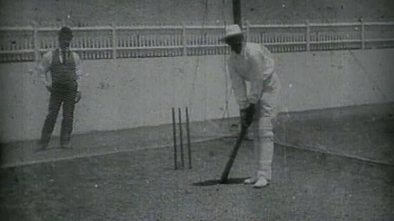 Backdrop image for movie Prince Ranjitsinhji Practising Batting in the Nets