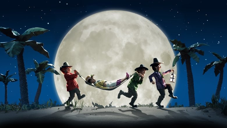 Backdrop image for movie Three Robbers and a Lion