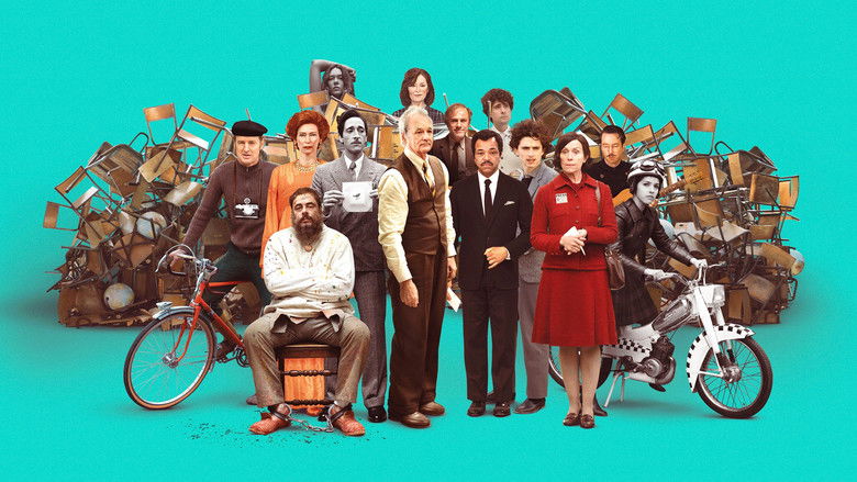 Backdrop image for movie The French Dispatch of the Liberty, Kansas Evening Sun