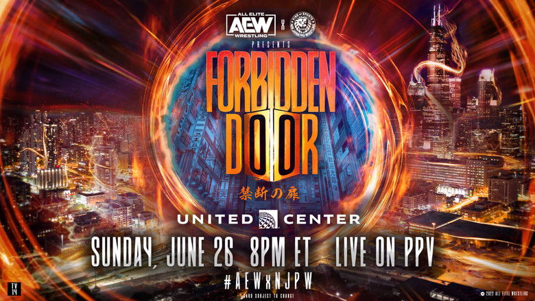 Backdrop image for movie AEW x NJPW Presents Forbidden Door 2022
