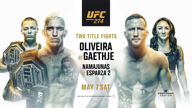 Backdrop image for movie UFC 274: Oliveira vs. Gaethje