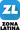 Logo de la cadena Zona Latina