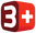 3+
