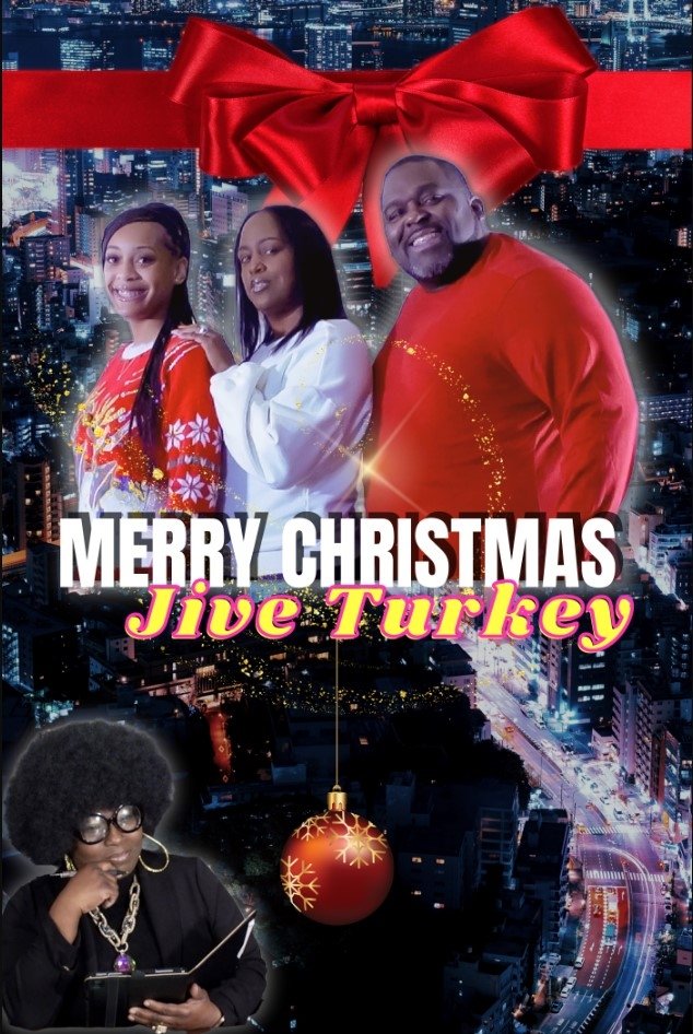 Merry Christmas Jive Turkey poster