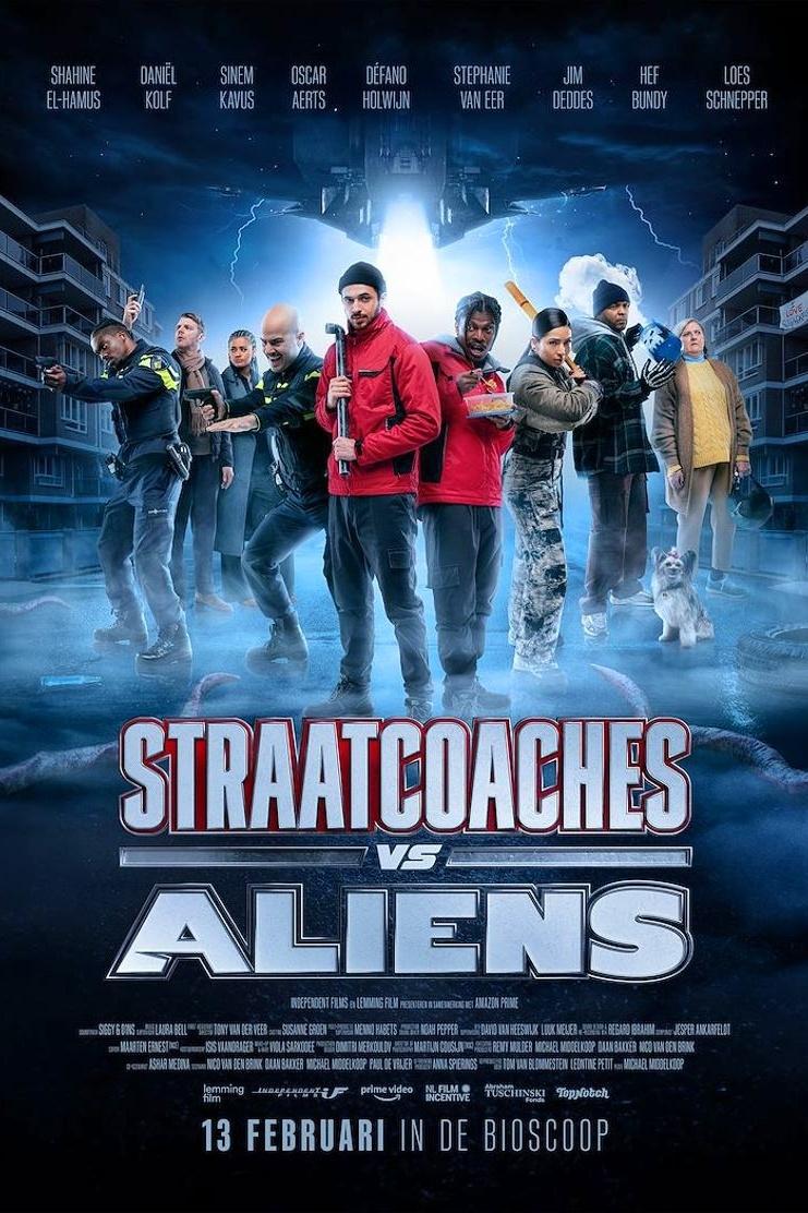 Straatcoaches vs Aliens poster