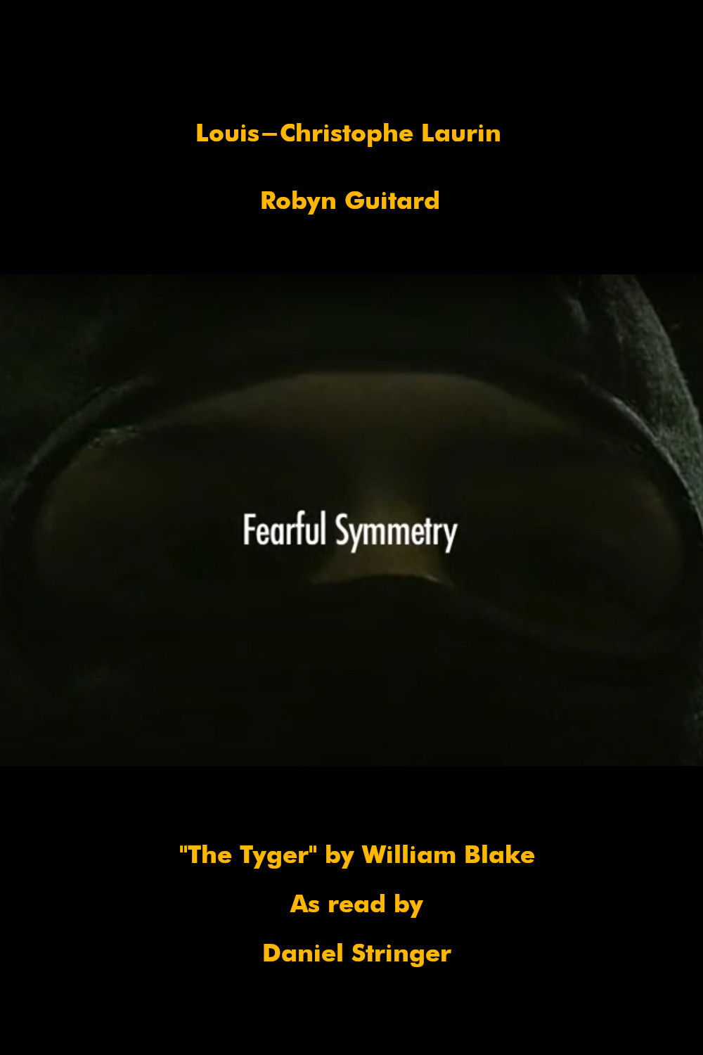 Fearful Symmetry poster