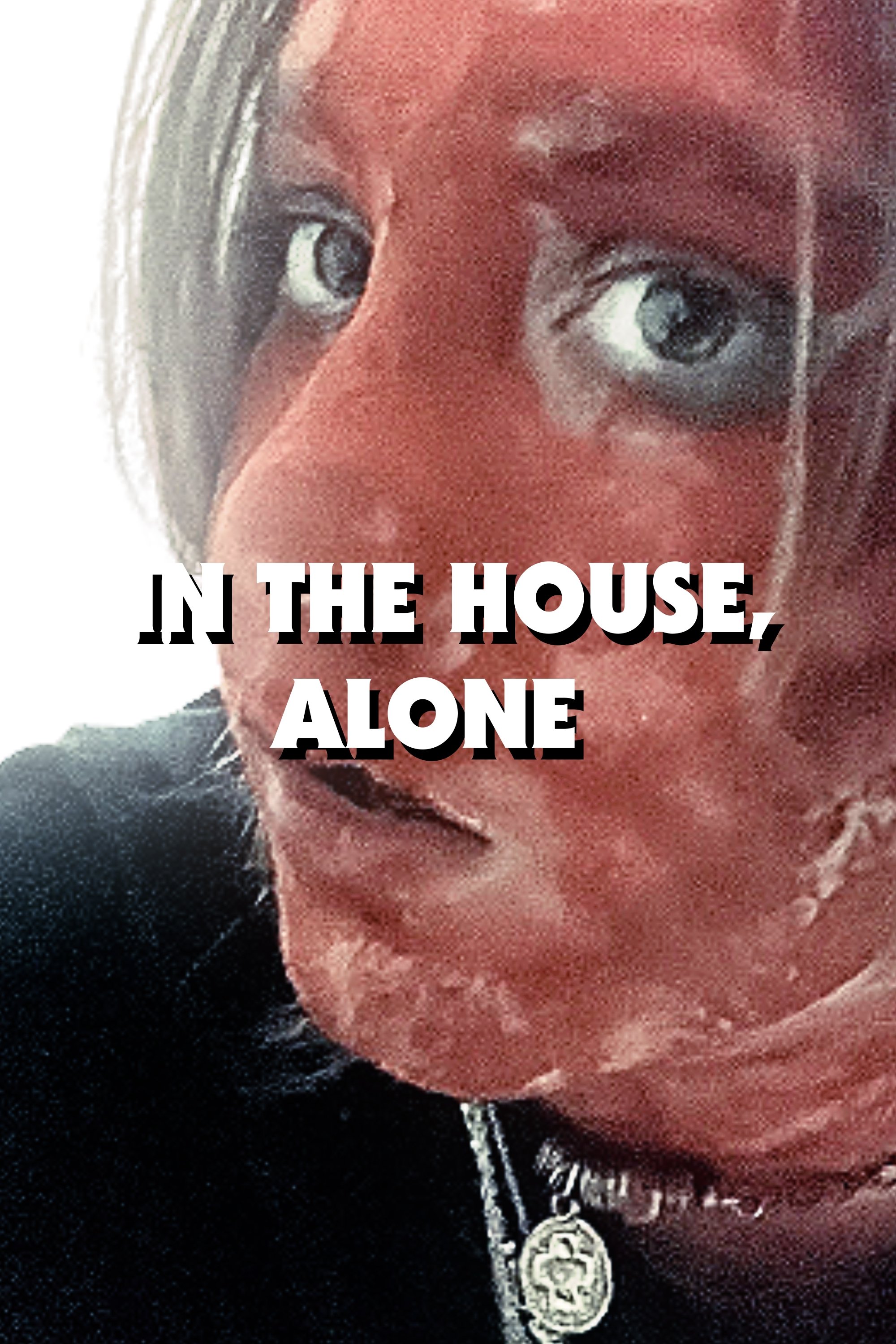 In the house, alone poster