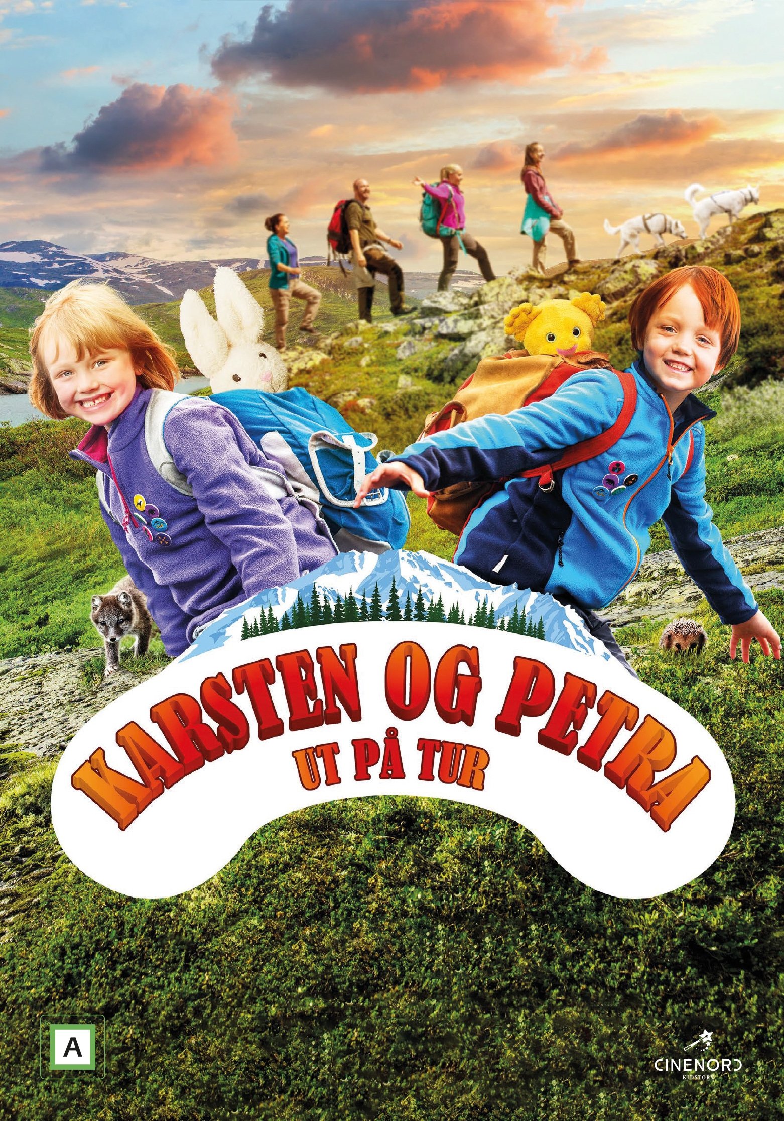 Casper and Emma Go Hiking poster