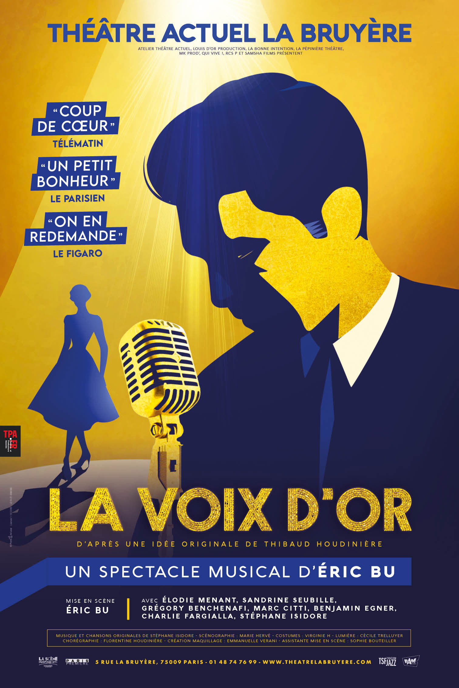 La voix d'or poster
