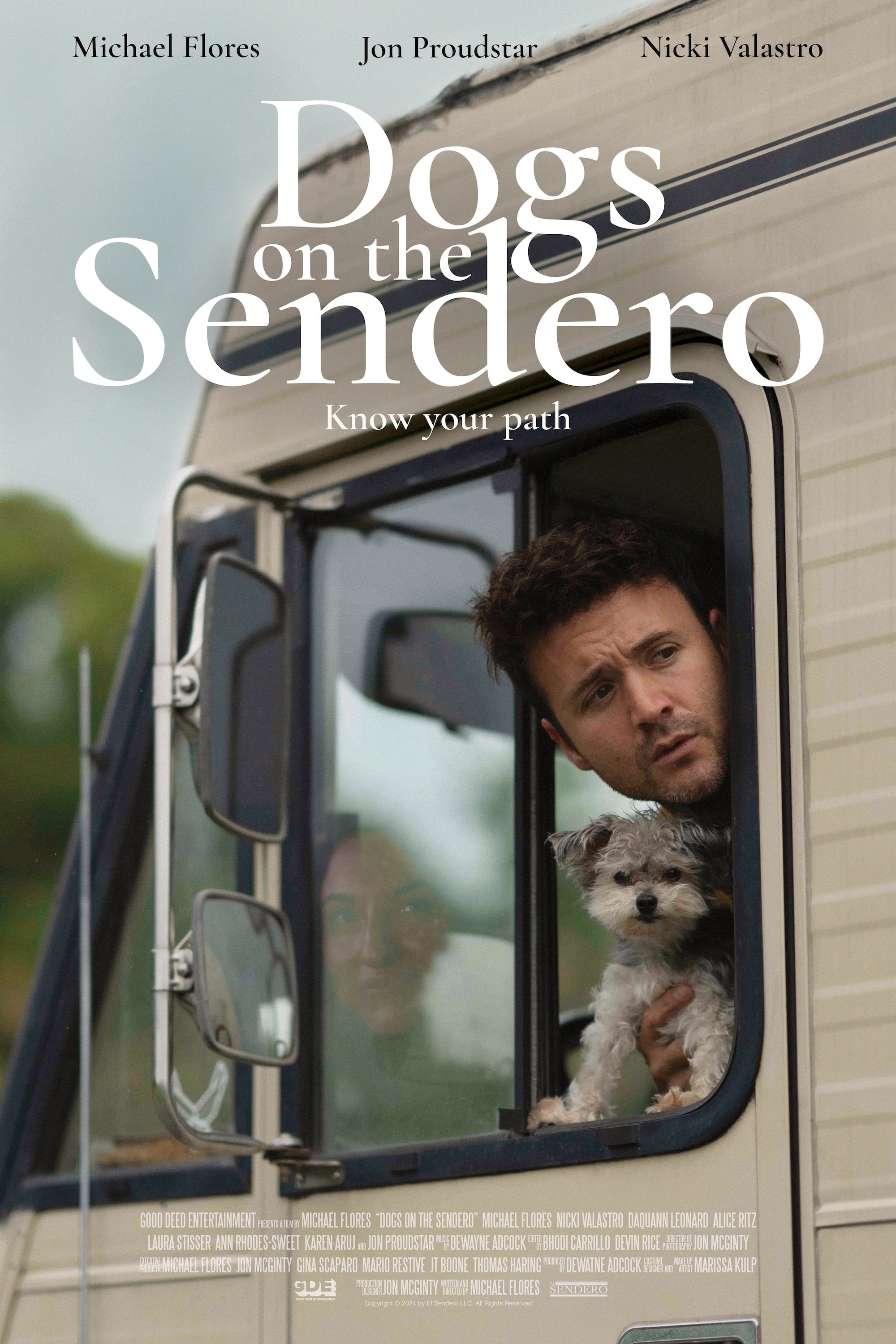 Dogs on the Sendero poster
