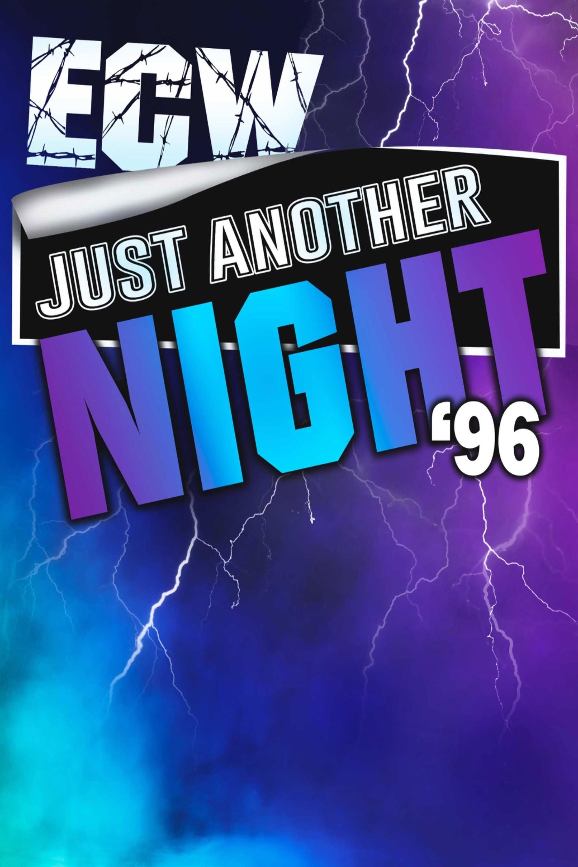 ECW Just Another Night 1996 poster