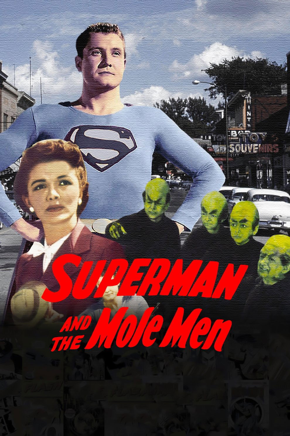 Superman and the Mole Men poster